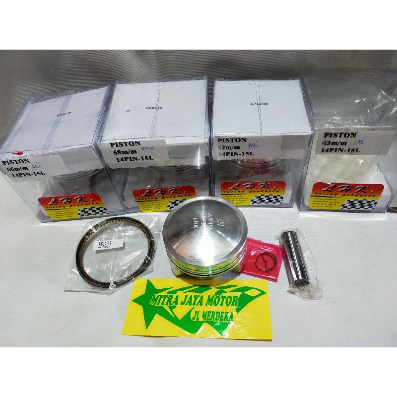 Jual Seher LHK pin 14 ukuran 59 60 62 63 66 68 piston LHK Thailand pin
