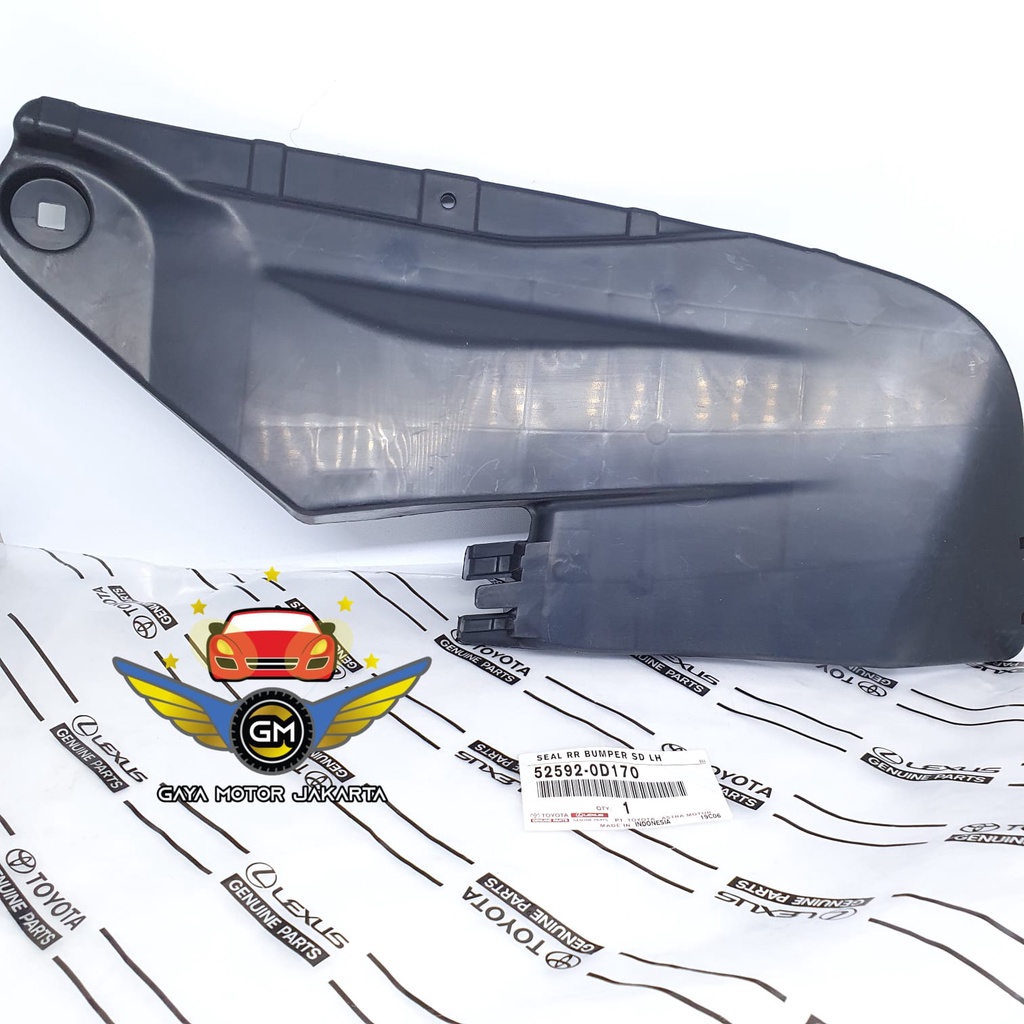 Jual Liner Fender-Spakbor Belakang Kiri Toyota Etios Original 52592 ...