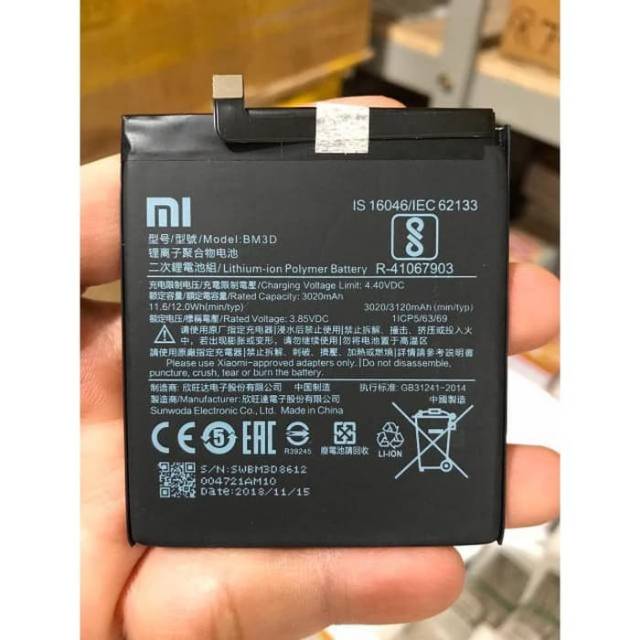 Jual BATTERY BATERAI XIAOMI 8SE MI8 SE BM3D ORI 100% NEW | Shopee Indonesia