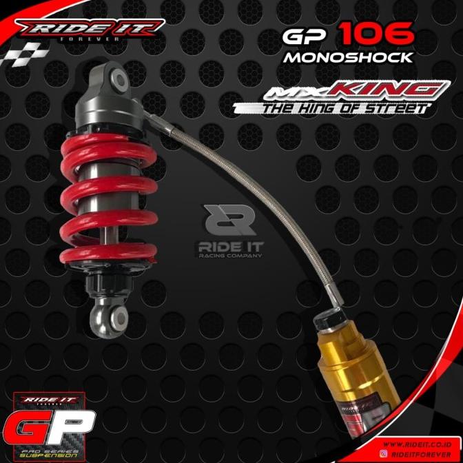 Jual Shock Tabung pisah MX GP 106 by Ride It Limited stock | Shopee ...