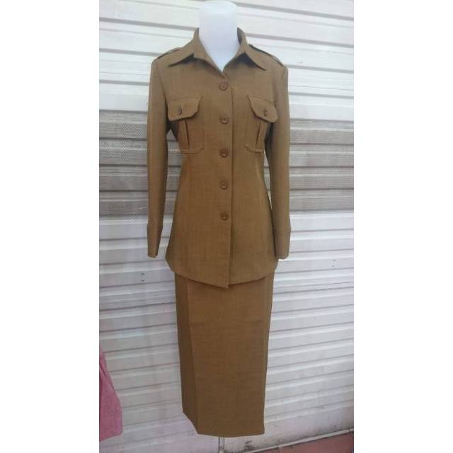 Jual baju kerja kemeja pangkat pemda tua pakaian kerja pns blazer kode ...