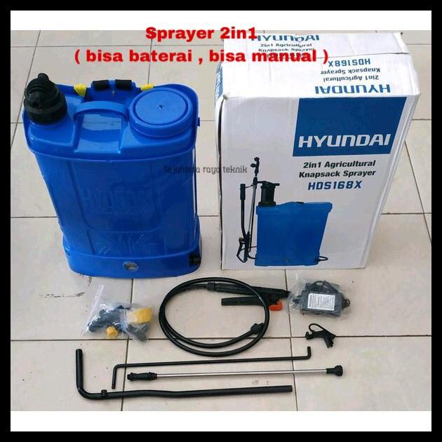 Jual Sprayer Semprot Hama 2In1 Bisa Manual Bisa Elektrik Hyundai 168X ...