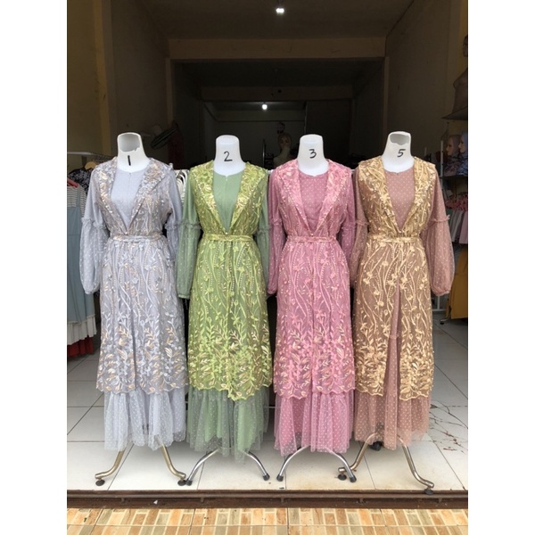 Jual maxi brukat kebaya model rompi lepasan 00019a1 | Shopee Indonesia