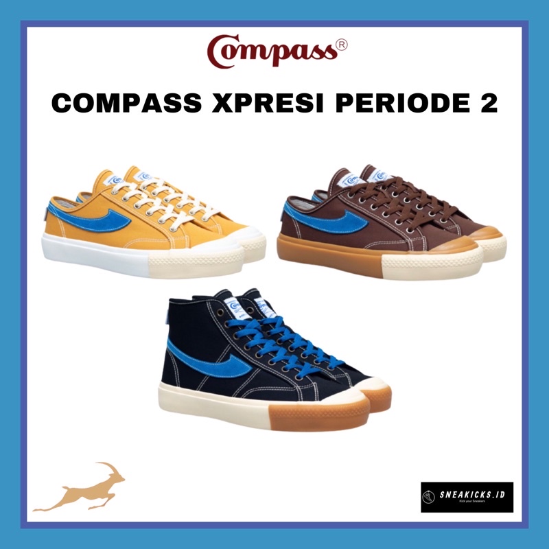 Jual [original] Sepatu Compass Xpresi Periode 2 Farhan Syafrudin Yoga Limited Edition