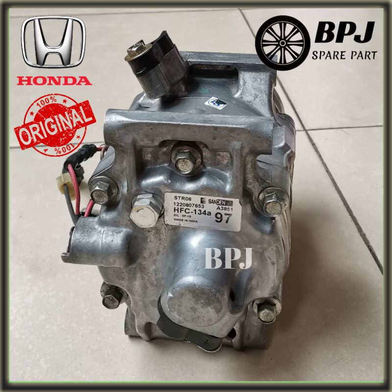 Jual Compressor Compresor Kompresor AC All New Honda Brio 2015 2016 ...
