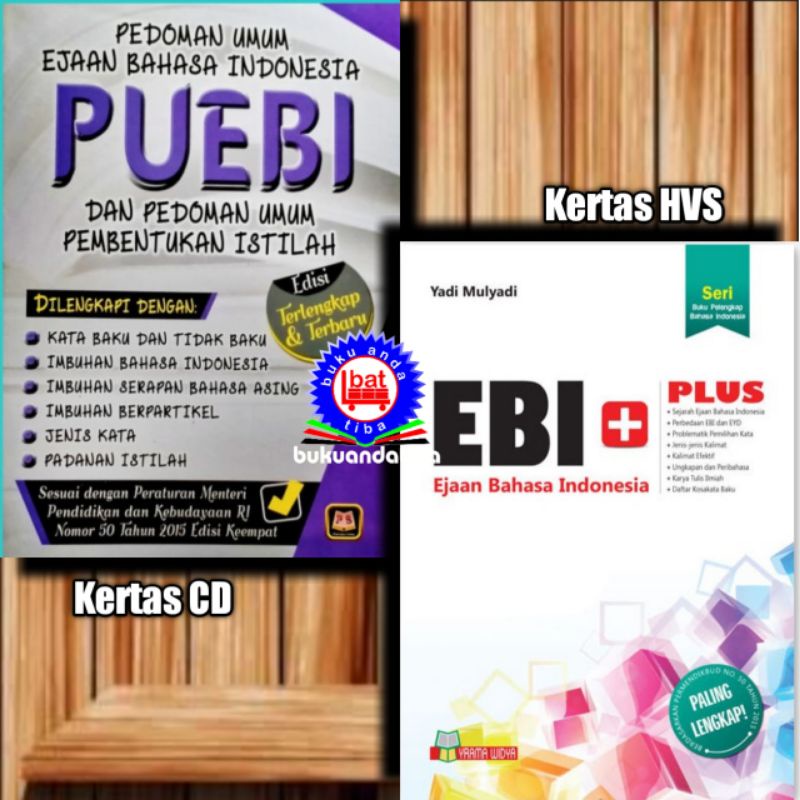 Jual BUKU EYD Pedoman Umum Ejaan Bahasa Indonesia PUEBI - EBI PLUS ...