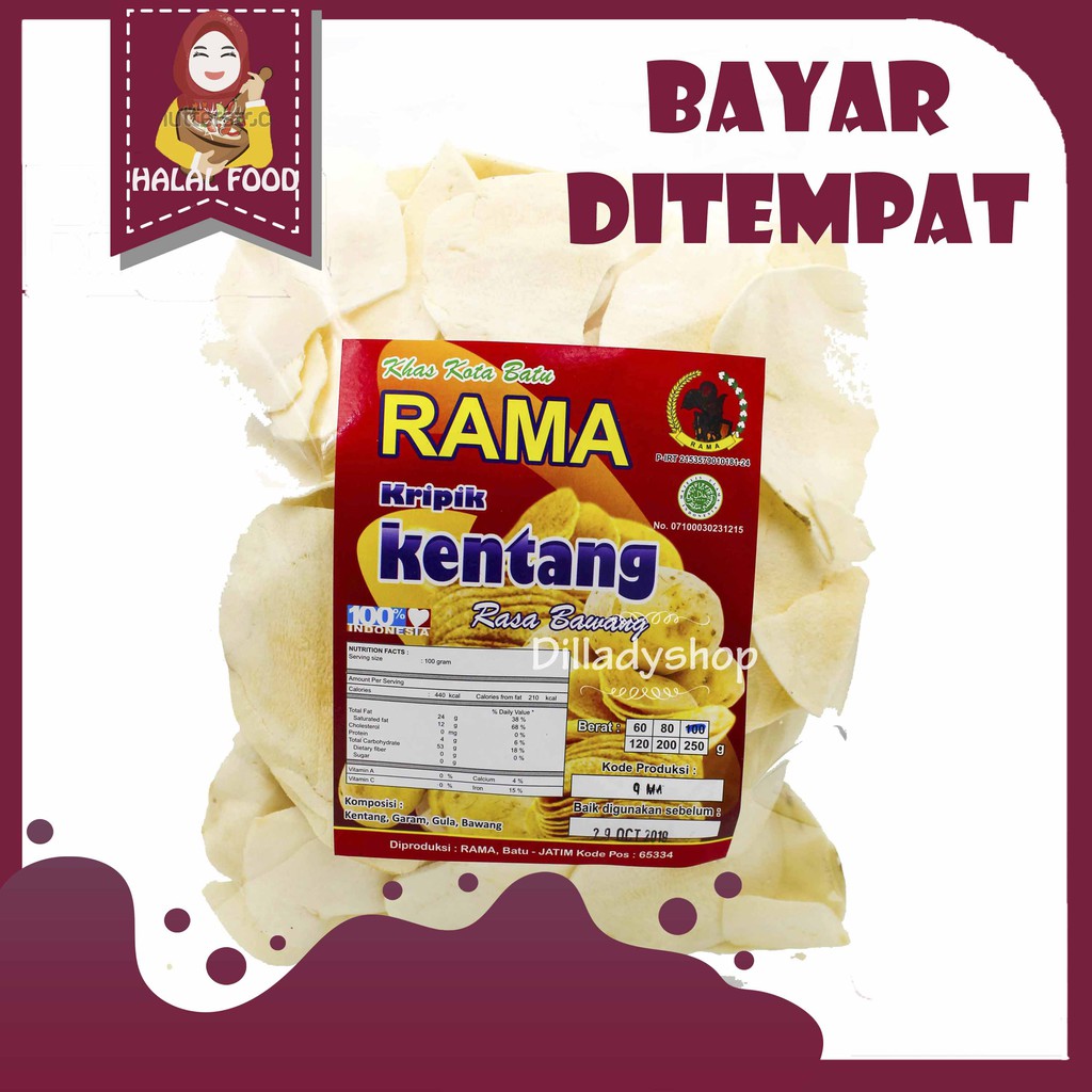Jual Khasanah - Keripik Kentang Cap Rama Super | Shopee Indonesia