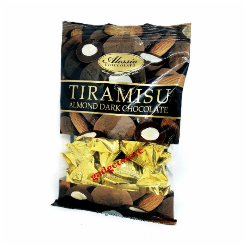 Jual Alessio Tiramisu Almond Dark Chocolate 250g Shopee Indonesia 3132