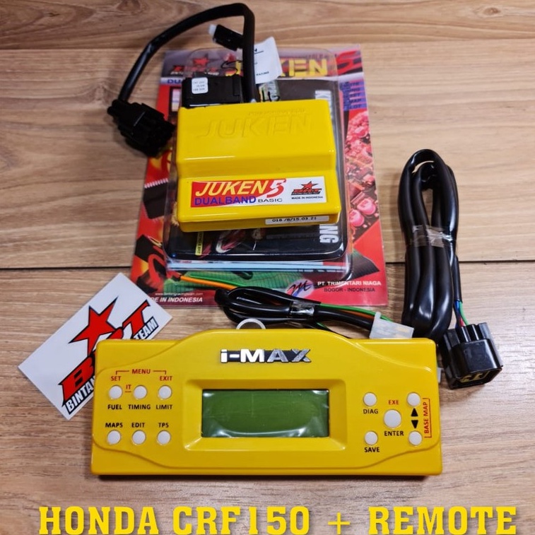 Jual (BRT) CRF150 - ECU RACING JUKEN 5 BASIC DUALBAND + REMOTE SETTING ...