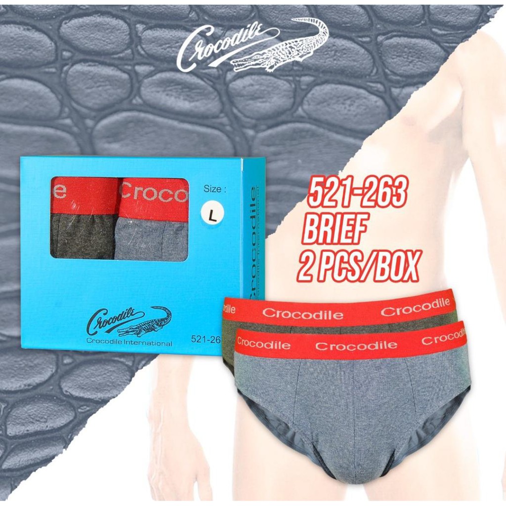 Jual CD Pria Crocodile 521-263 (isi 2 pcs) | Shopee Indonesia