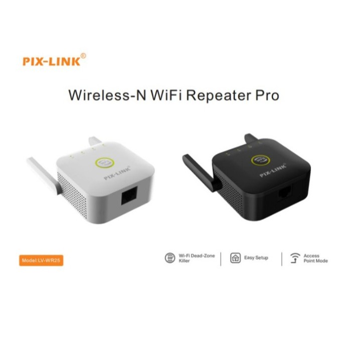 Jual Wifi Booster Router Wireless Repeater penguat sinyal PIX - LINK ...