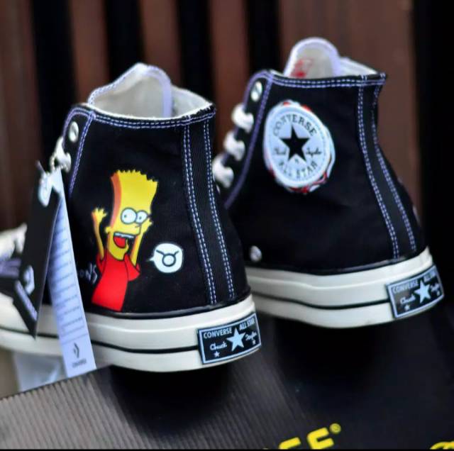 Jual Converse all star simpsons 70s premium tinggi | Shopee Indonesia