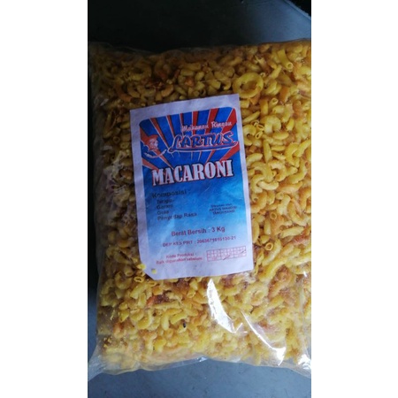 Jual macaroni rasa keju kemasan 1kg | Shopee Indonesia