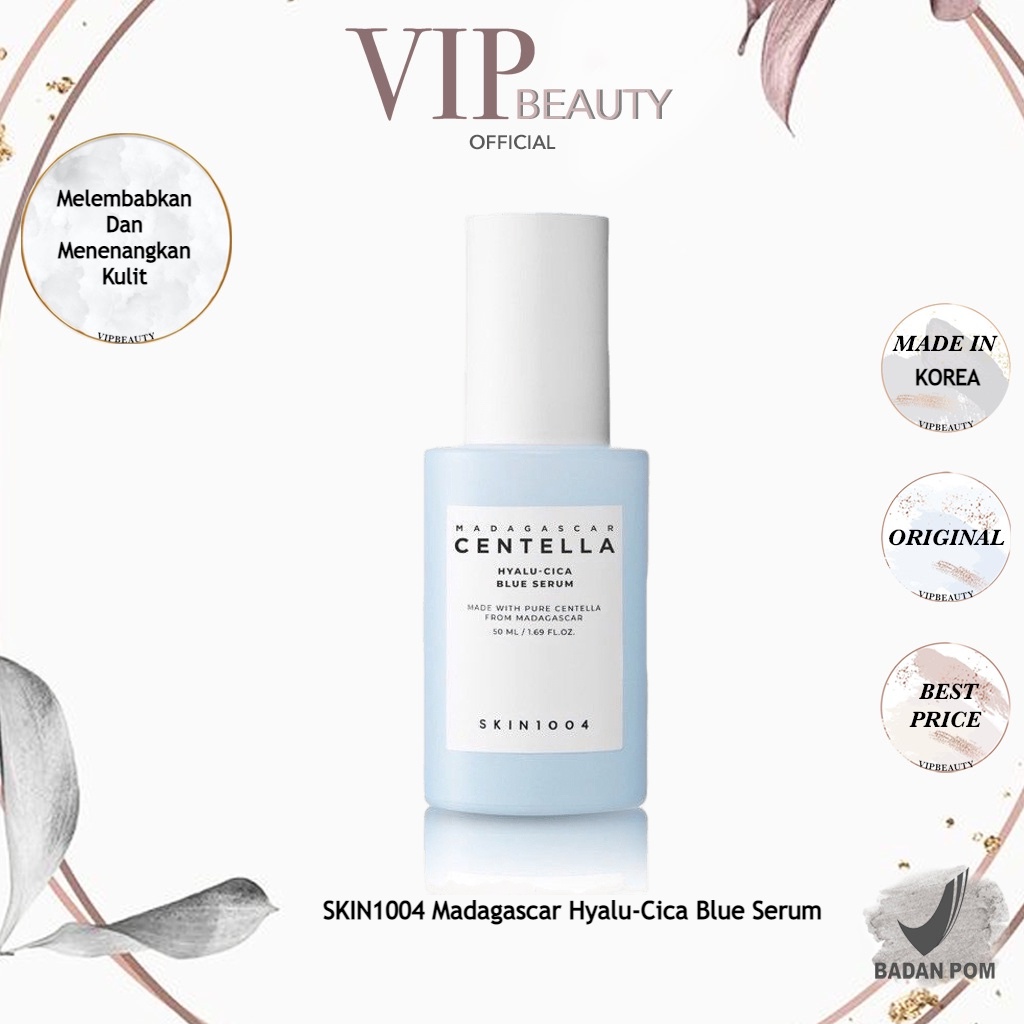 Jual SKIN1004 Madagascar Centella Hyalu-Cica Blue Serum 50ml | Shopee ...