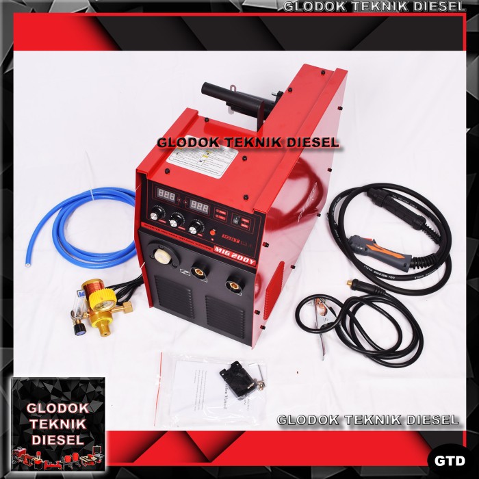Jual MESIN LAS MIG 200 CO2 15 KG WELDING MACHINE MAG MIG 200A TERBAIK