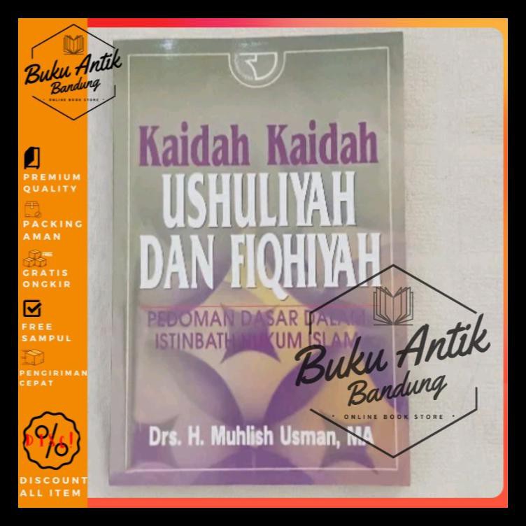 Jual Buku Religi Buku Spiritual Kaidah Kaidah Ushuliyah Dan Fiqhiyah