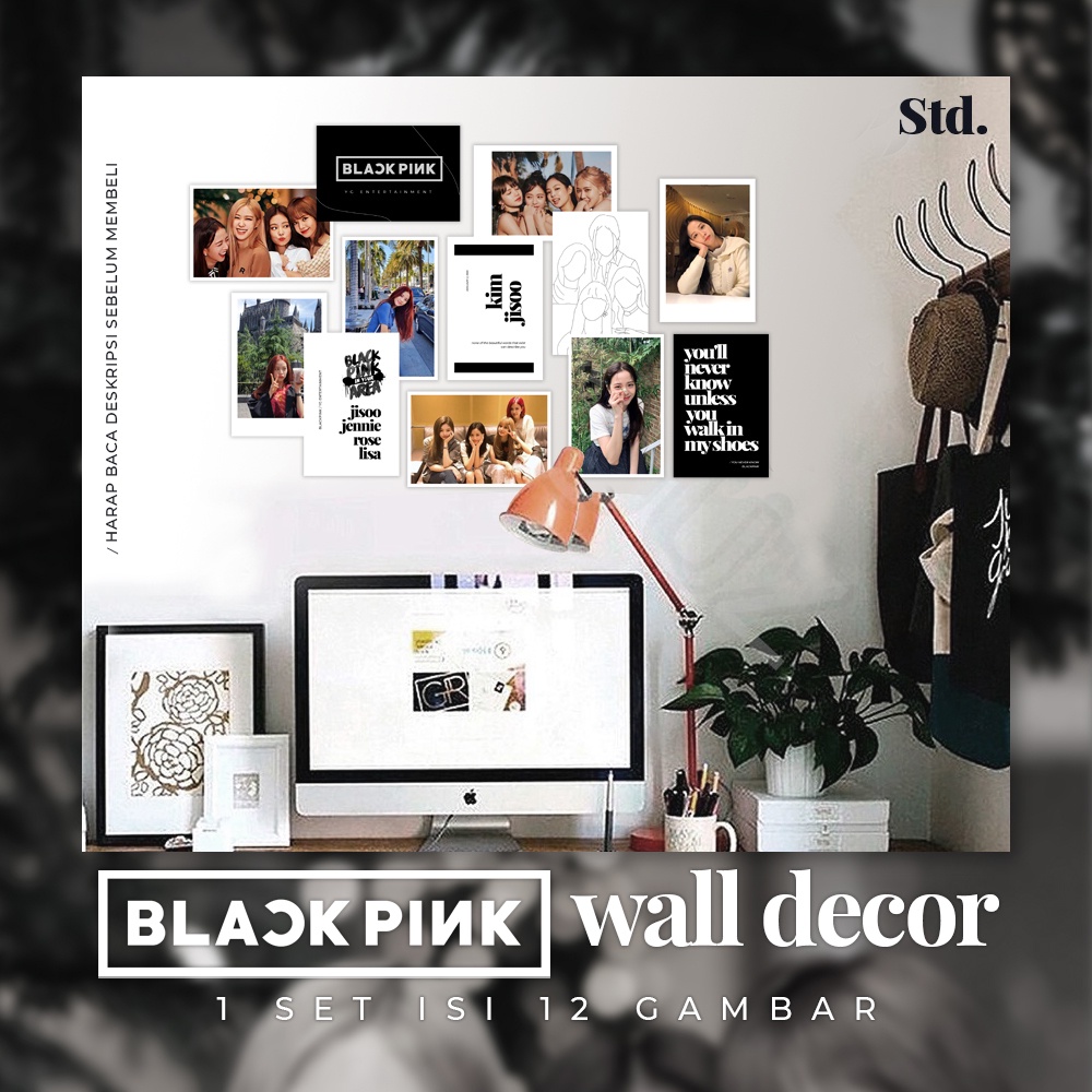 Jual BLACKPINK Wall Decor kpop poster gf material aesthetic pinterest ...