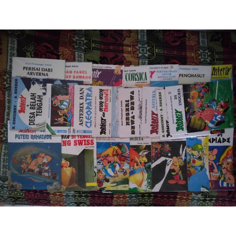 Jual Buku Komik Asterix 21 Judul Baru Masih Segel Shopee Indonesia