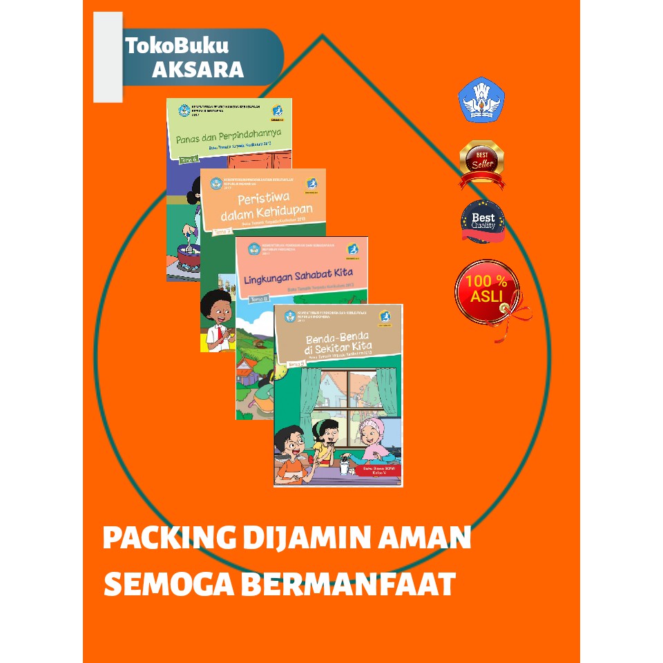 Jual Paket Buku Tematik Siswa Kelas 5 Tema 6-9 | Shopee Indonesia