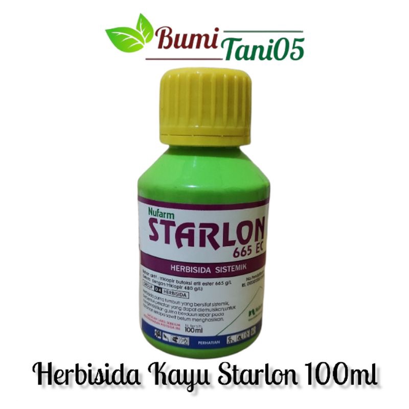 Jual Herbisida Starlon 655EC Racun Gulma Kayu Pohon 100ml | Shopee ...