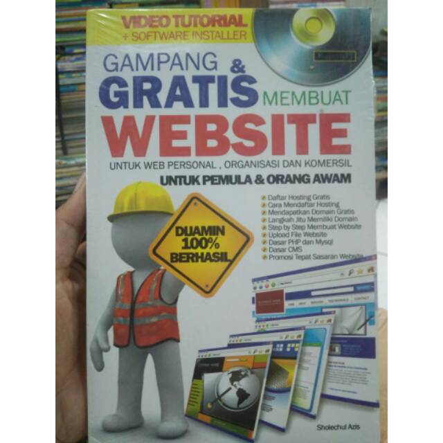 Jual Buku Gampang dan gratis membuat website. Plus CD | Shopee Indonesia