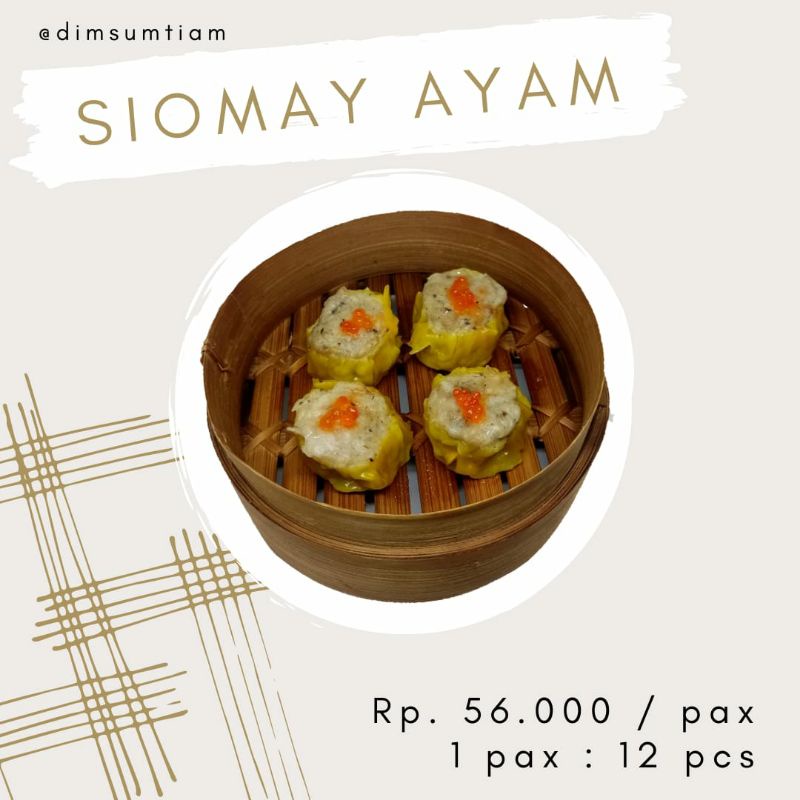 Jual Dimsum Siomay Siomai Ayam Shopee Indonesia