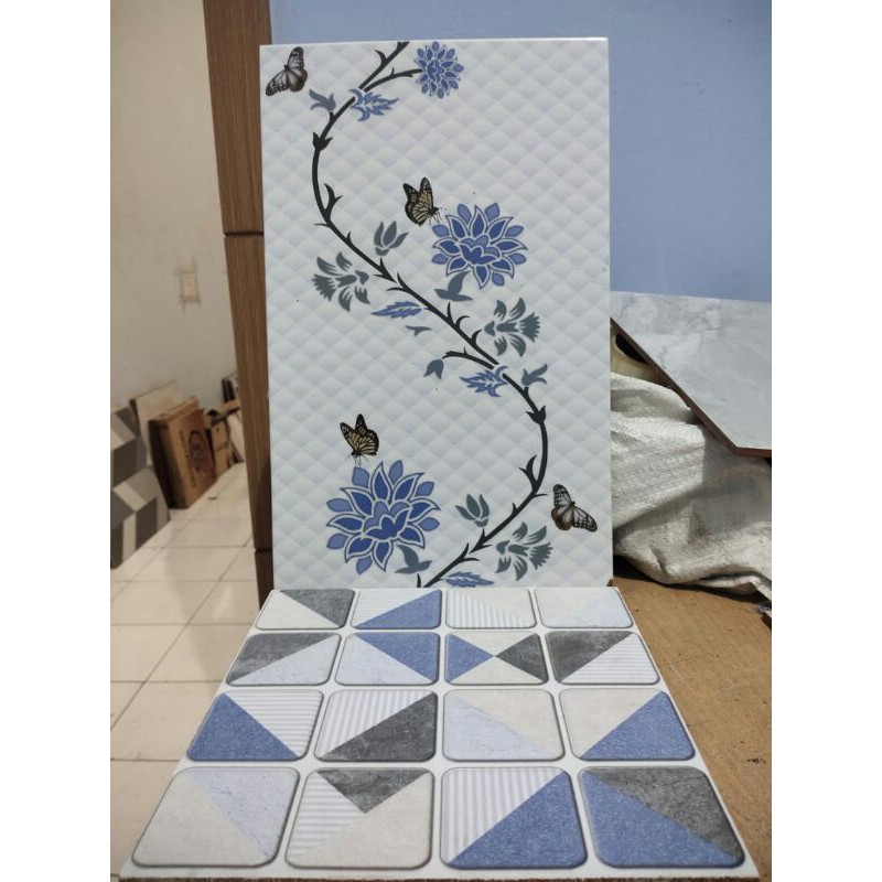 Jual Keramik Dinding Picasso Pappilon Ukuran 2540 | Shopee Indonesia