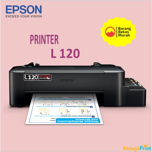 Jual Printer Secondbekas Epson L120 Siap Pakai Shopee Indonesia 9660
