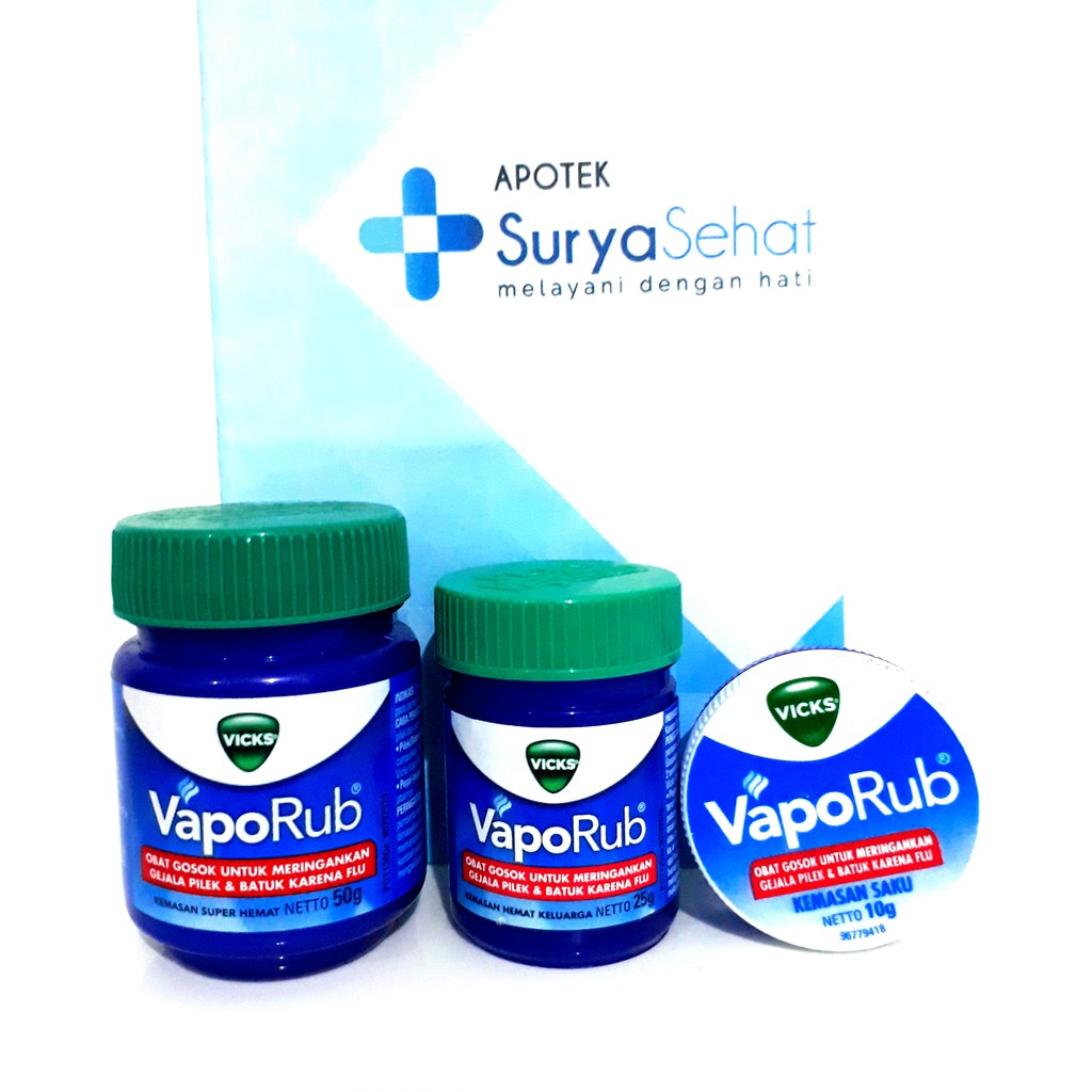 Vicks Vaporub 10 g - Kegunaan, Efek Samping, Dosis dan Aturan Pakai -  Halodoc