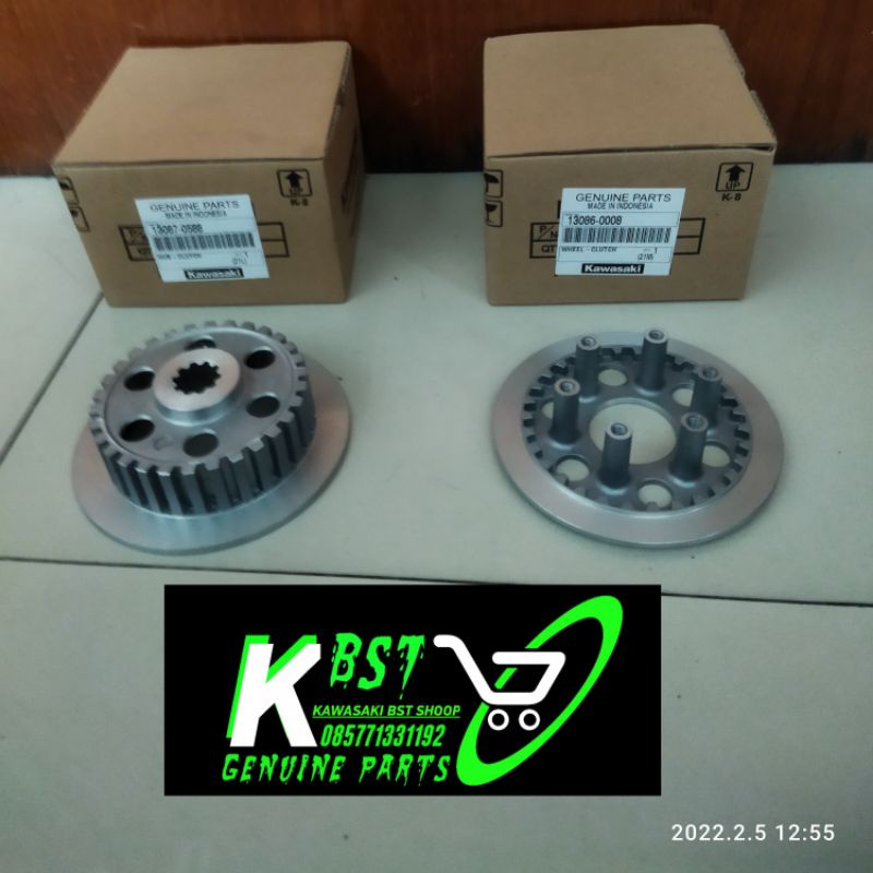 Jual HUB CLUTCH WELL CLUTCH KAKI 6 DAN LAWAN KAKI 6 KLX 230 ORIGINAL