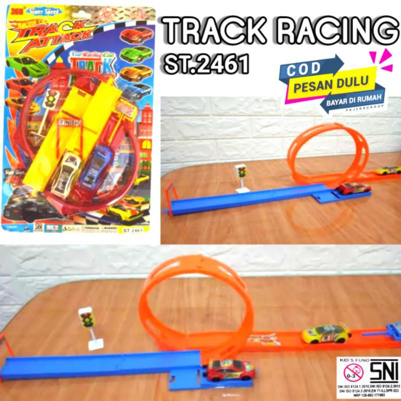 Jual OMAH DOLANAN_MAINAN ANAK TRACK RACING ST2461 | Shopee Indonesia