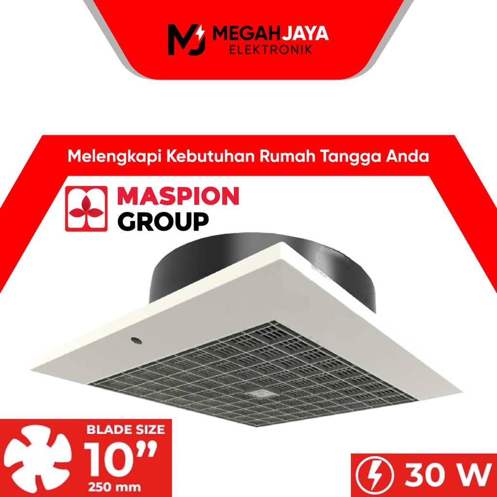 Jual Cod Ready Maspion Exhaust Fan Hexos Plafon Cef Cef Cef Inch Garansi