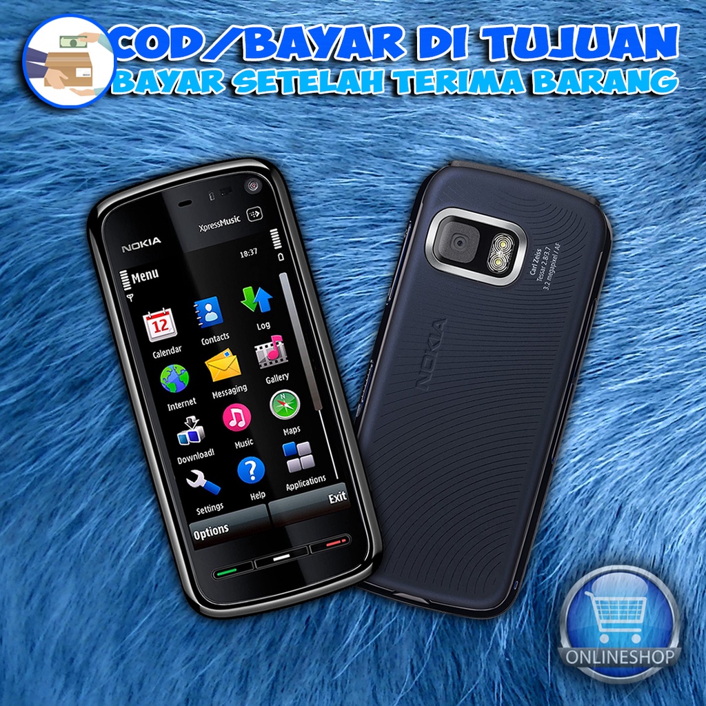 Jual Nokia 5800 Xpress Music Layar Sentuh Single Sim Jadul Shopee