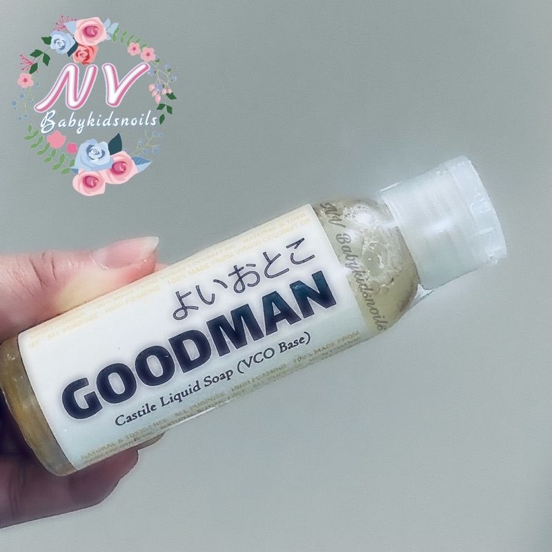 Jual GOODMAN CASTILE LIQUID SOAP 100ml (VCO BASE) | Shopee Indonesia