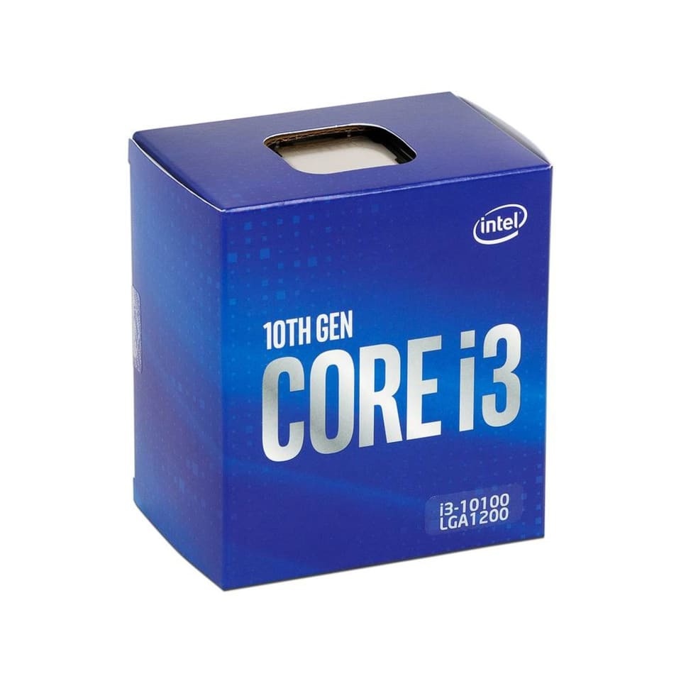 Jual Processor INTEL 1200 CORE I3-10100 LGA1200 prosesor Comet Lake ...