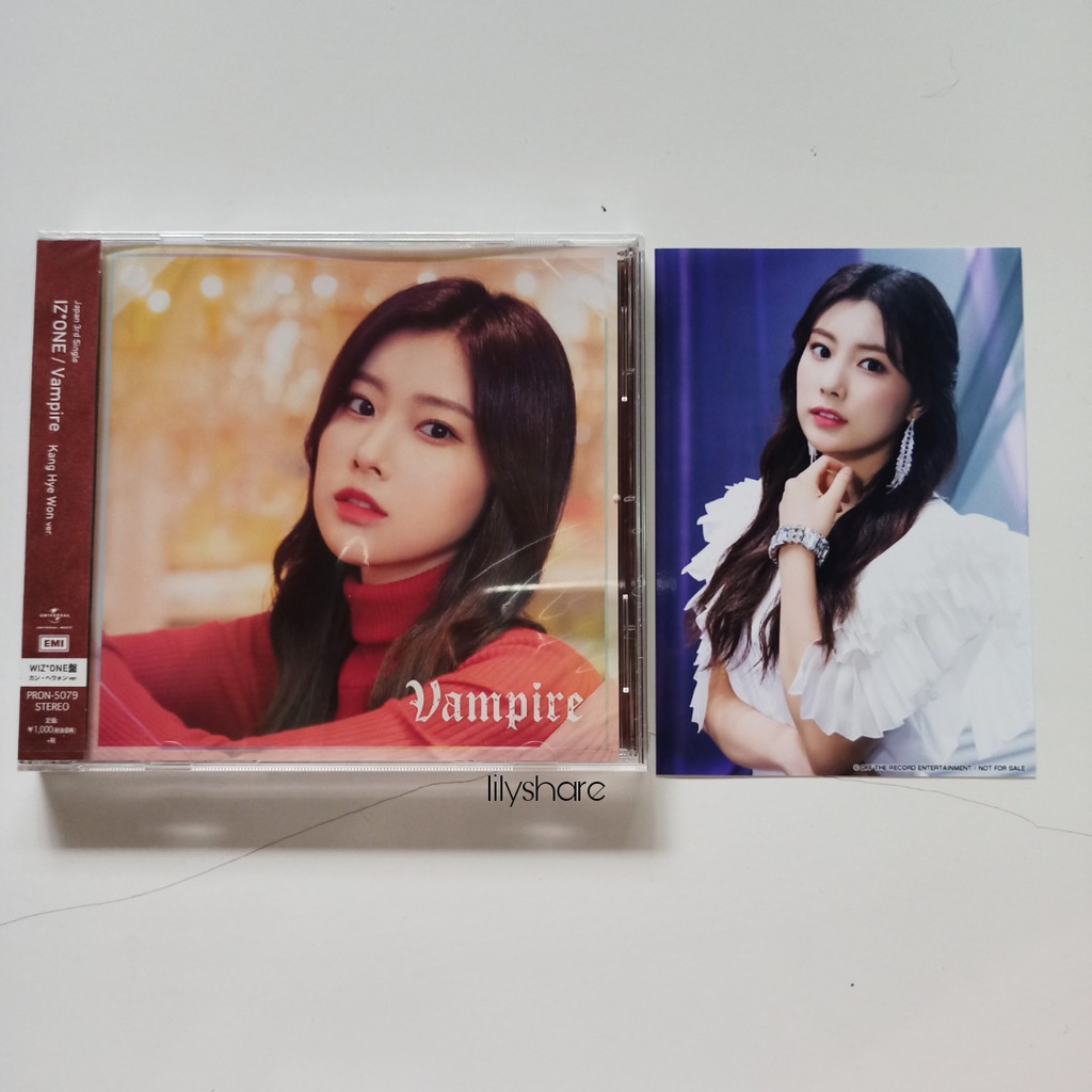 Jual IZ*ONE Vampire CD WIZONE ver Japan Single Album IZONE