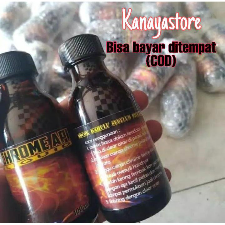 Jual CAIRAN CHROME API ATAU CHROME BAKAR KUALITAS TERBAIK | Shopee ...