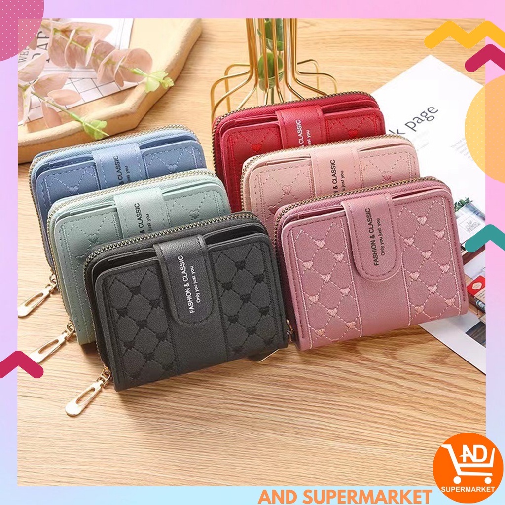 Jual Dompet Lipat Wanita Murah Terkini Dompet Mini Perempuan Import ...