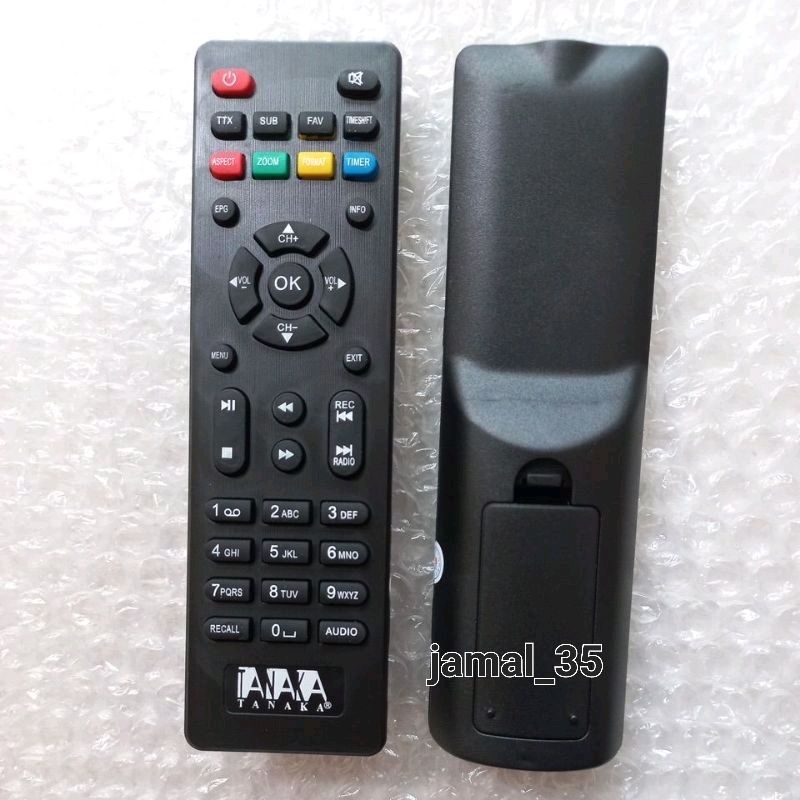 Jual REMOT STB TANAKA DVB T2 BOX BESI ATAU BOX MERAH/METAL | Shopee ...