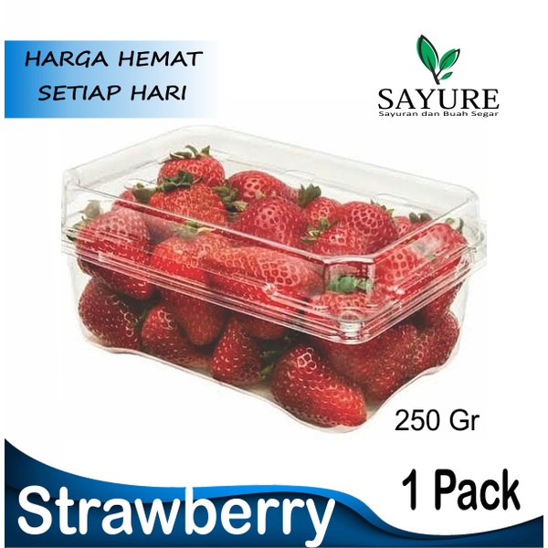 Jual STRAWBERRY FRESH 1 PACK | Shopee Indonesia
