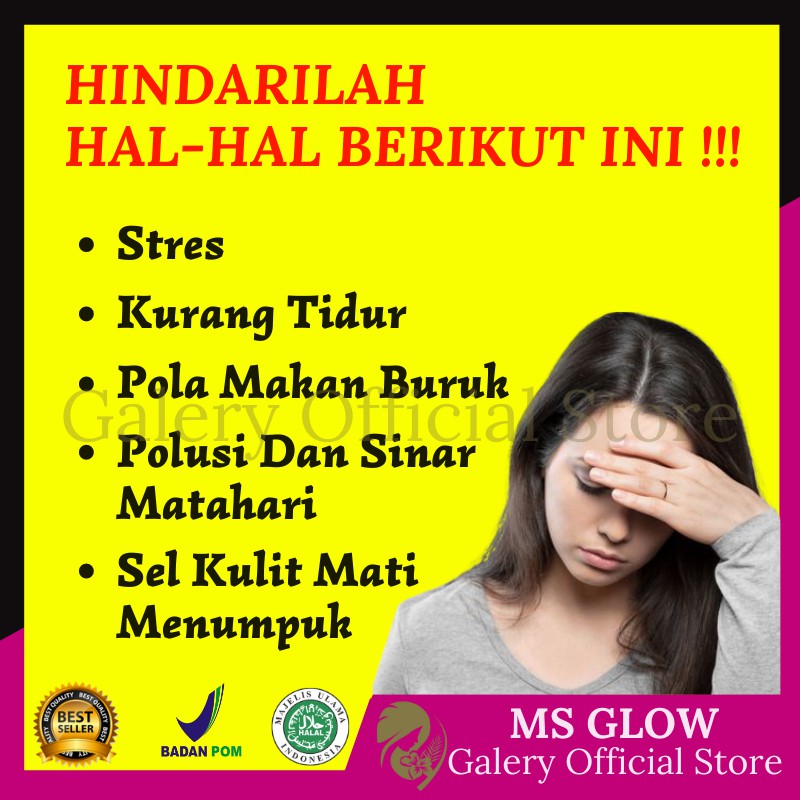 Jual Ms Glow Original Galery Official Store Paket Wajah Whitening Acne ...