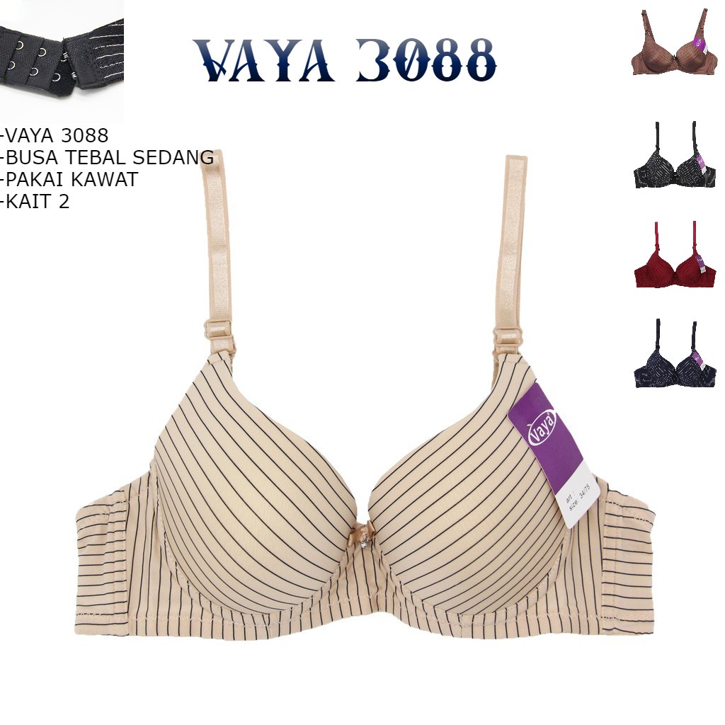 Jual Bra Bh Vaya Busa Tebal Pakai Kawat Art 3088 Shopee Indonesia