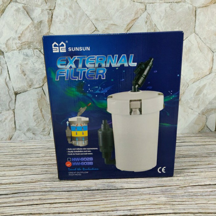 Jual Pompa Aquarium EXTERNAL FILTER SUNSUN HW 603B | Shopee Indonesia