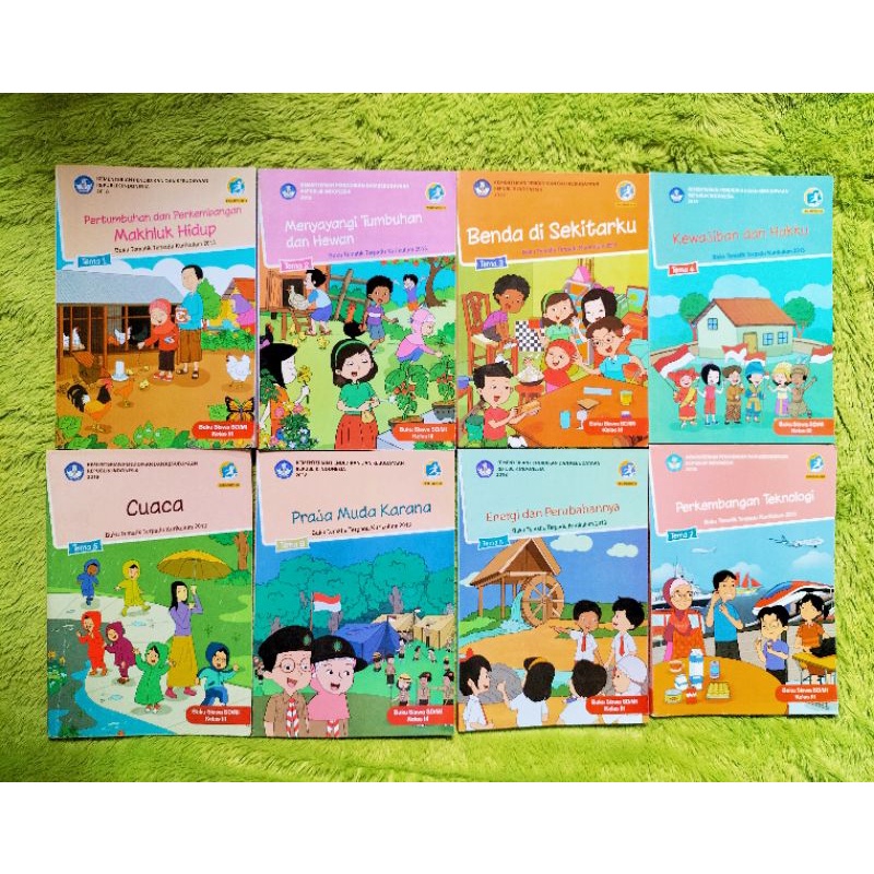Jual ORIGINAL BUKU TEMATIK TERPADU KELAS 3 TEMA 1 2 3 4 5 6 7 8 ...