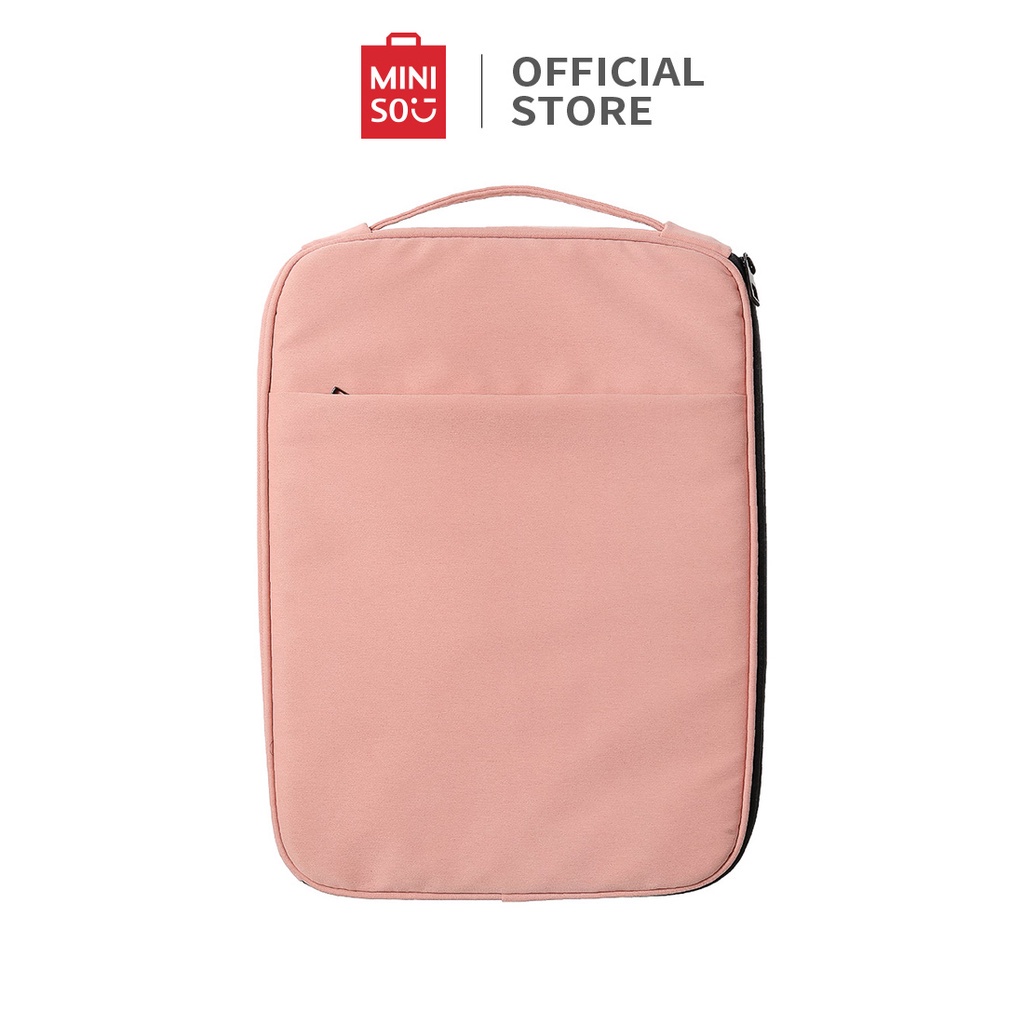 MINISO Tas Laptop Portabel Laptop Bag Uniseks Dapat Memuat Laptop 13 inci  Lebih Banyak Kompartemen Aksesori