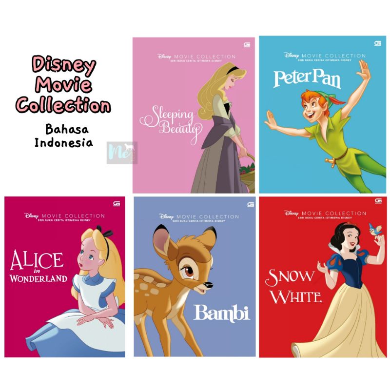 Jual Buku Cerita Bergambar Disney Movie Collection Bahasa Indonesia ...