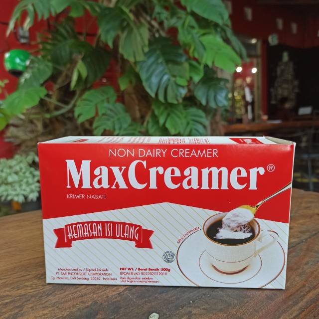 Jual 500 Gr Max Creamer Krimer Bubuk untuk Campuran Es Kopi Susu Thai Tea Boba Non Dairy