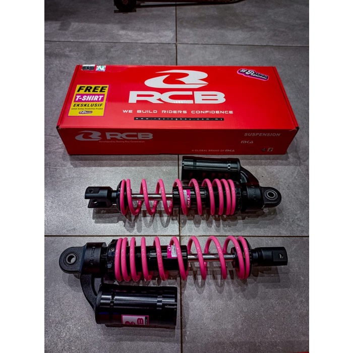 Jual Shockbreaker Rcb Mb Series Aerox Nmax New Mm Pink Shopee