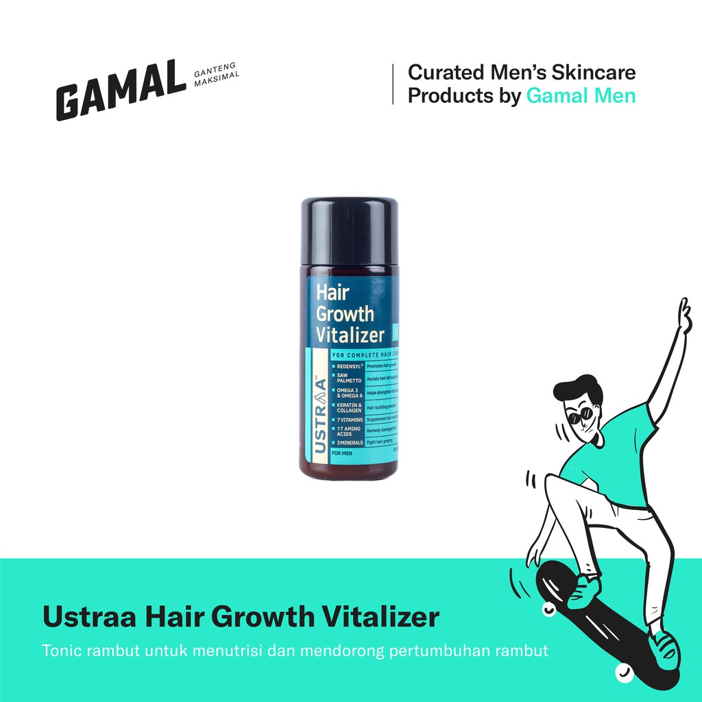 Jual Ustraa Hair Growth Vitalizer (100Ml) | Shopee Indonesia