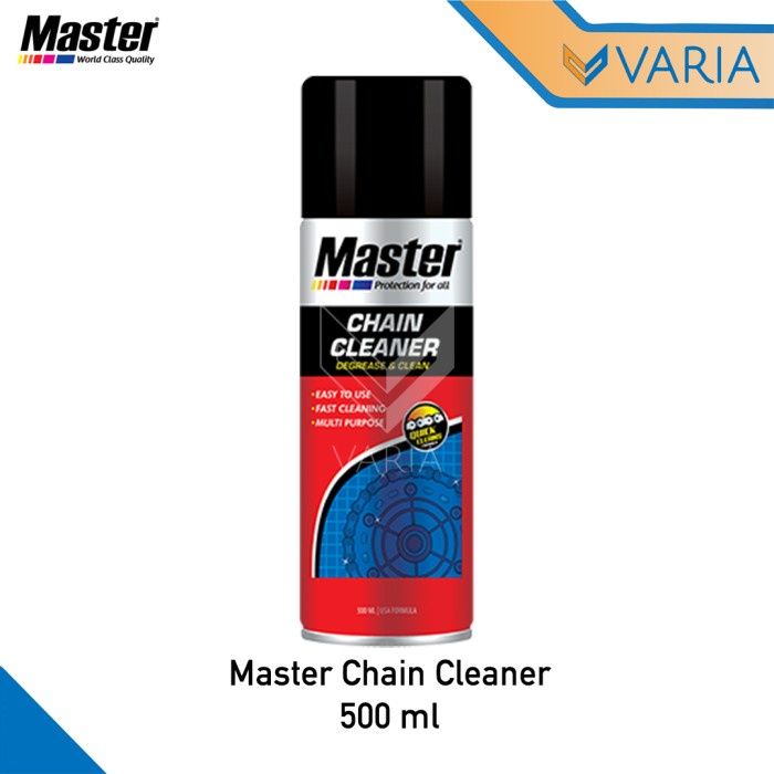 Jual Master Chain Cleaner 500 ml Pembersih Rantai Sepeda Motor | Shopee ...